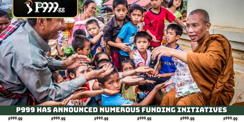 P999 Charity Community Work in 2026 3 P999 has announced numerous funding initiatives