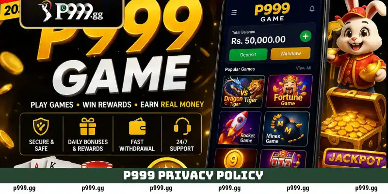 Privacy Policy | Data Protection & Security at P999 Game