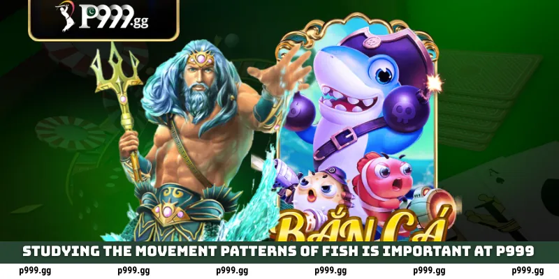 Studying the movement patterns of fish is important at P999
