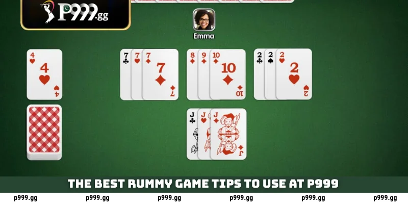 The best Rummy Game Tips to use at P999