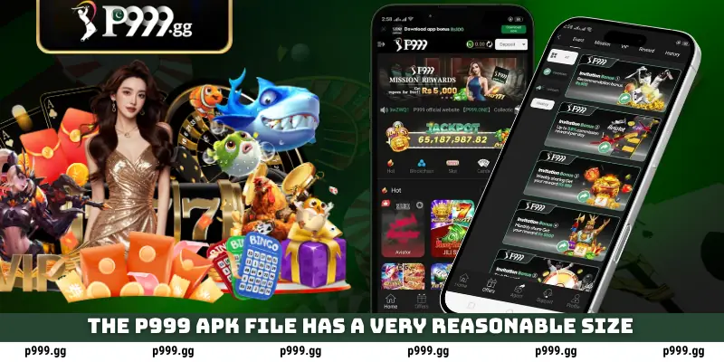 P999 APK Download (Latest Version 2026) 2 The P999 APK file has a very reasonable size